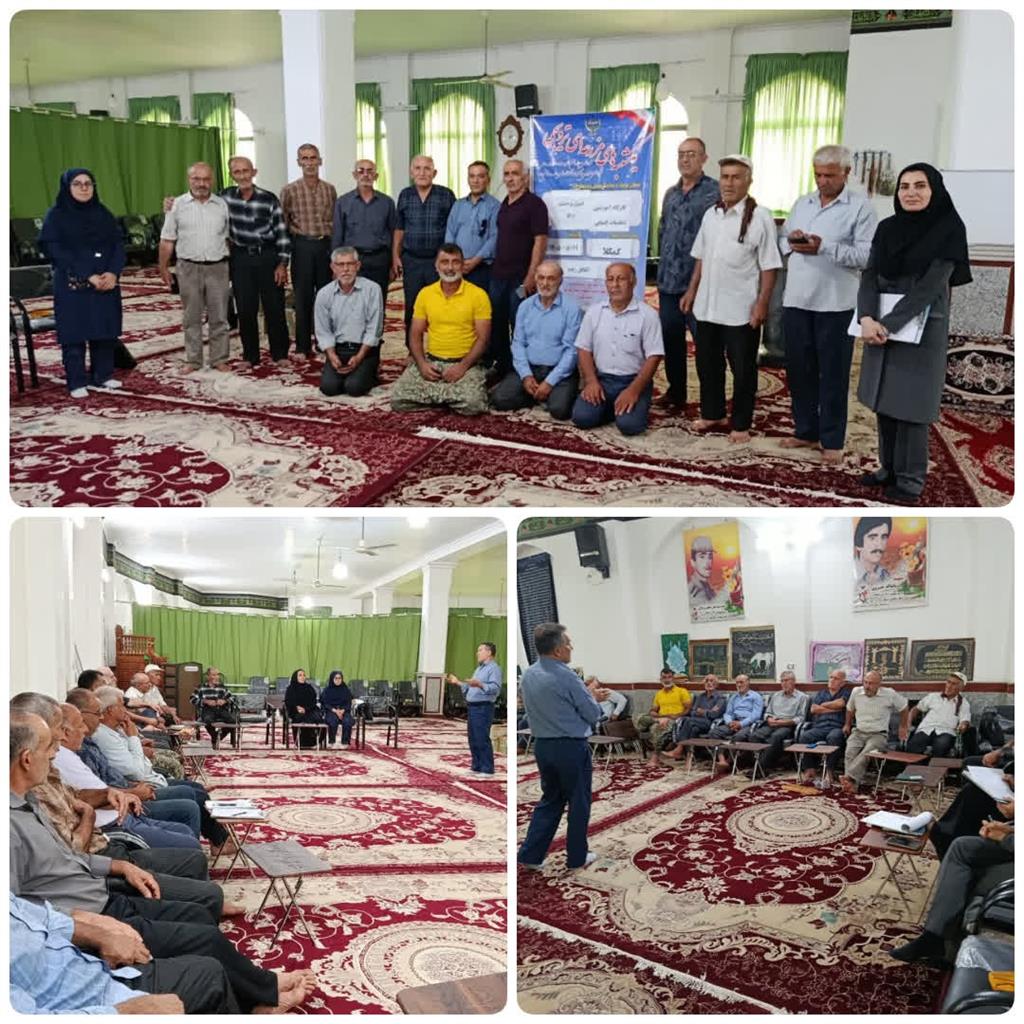 كارگاه آموزشی برداشت مكانیزه برنج و مدیریت بقایای گیاهی در شهرستان آمل برگزار شد